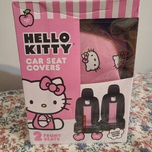 Hello Kitty Pink Car Seat Covers | Kawaii Car Accessory